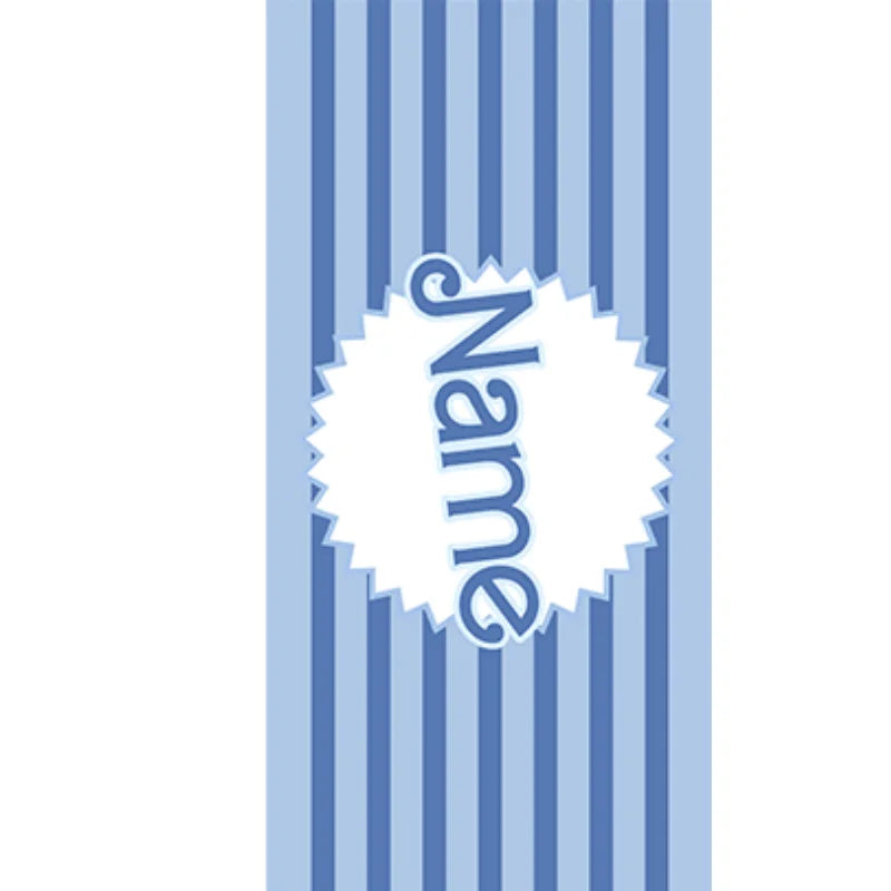 Customized Barbie Beach Towel