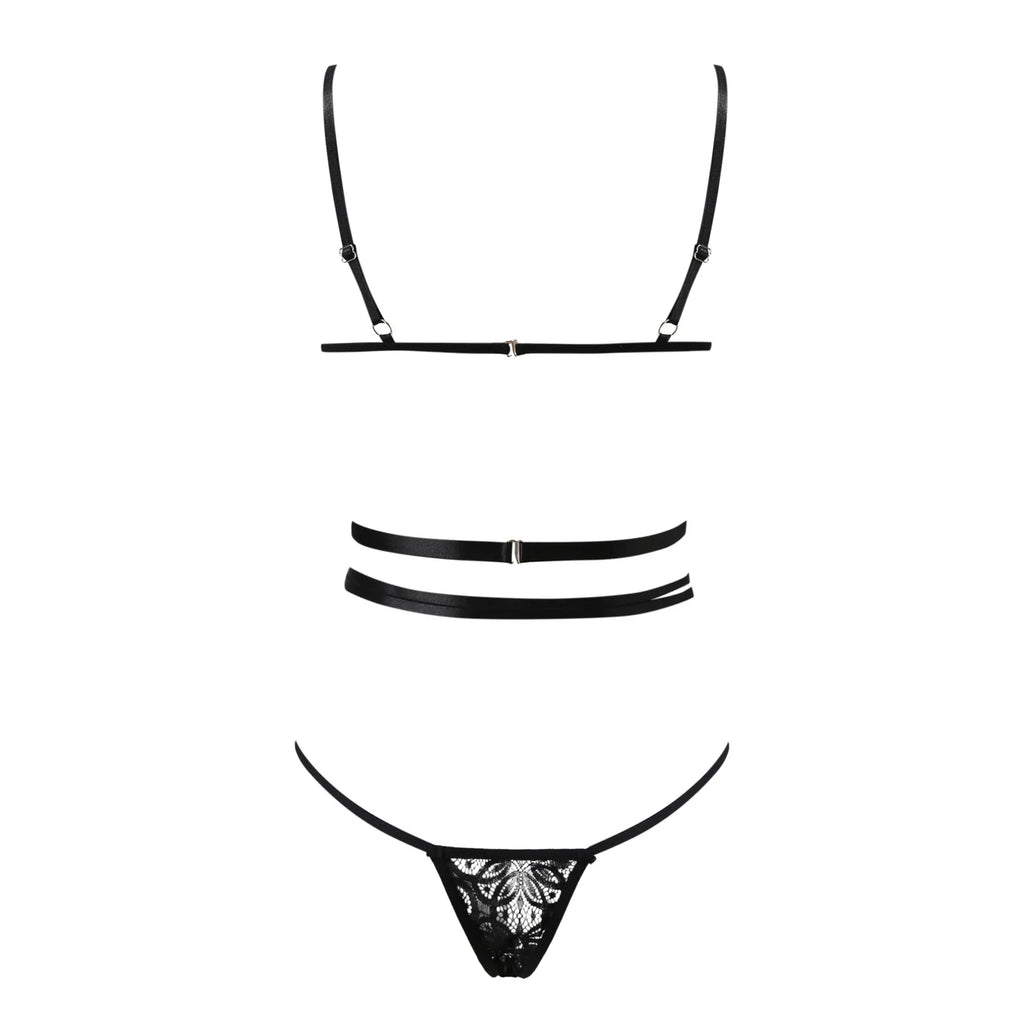Sexy Perspective Lingerie Set