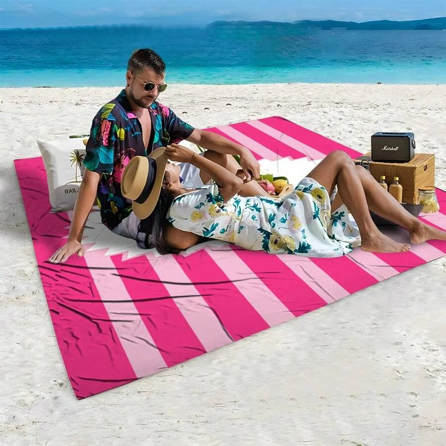 Customized Barbie Beach Towel