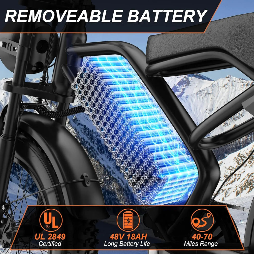 Electric Bike 20" Fat Tire