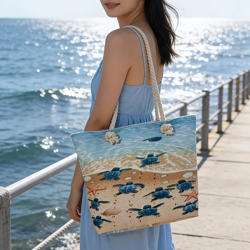 Summer Seaside Tote Bag