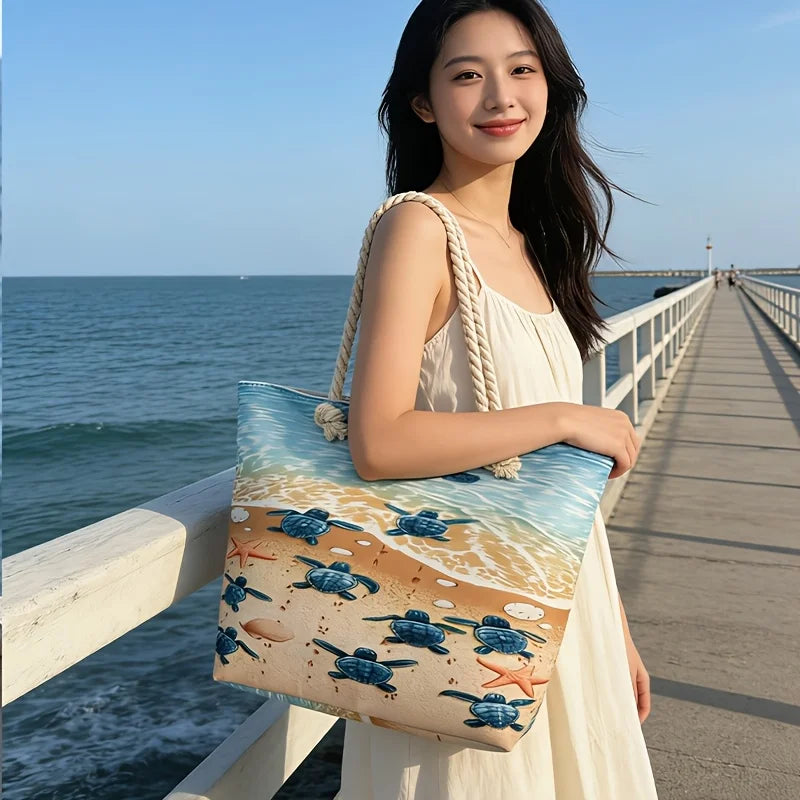 Summer Seaside Tote Bag