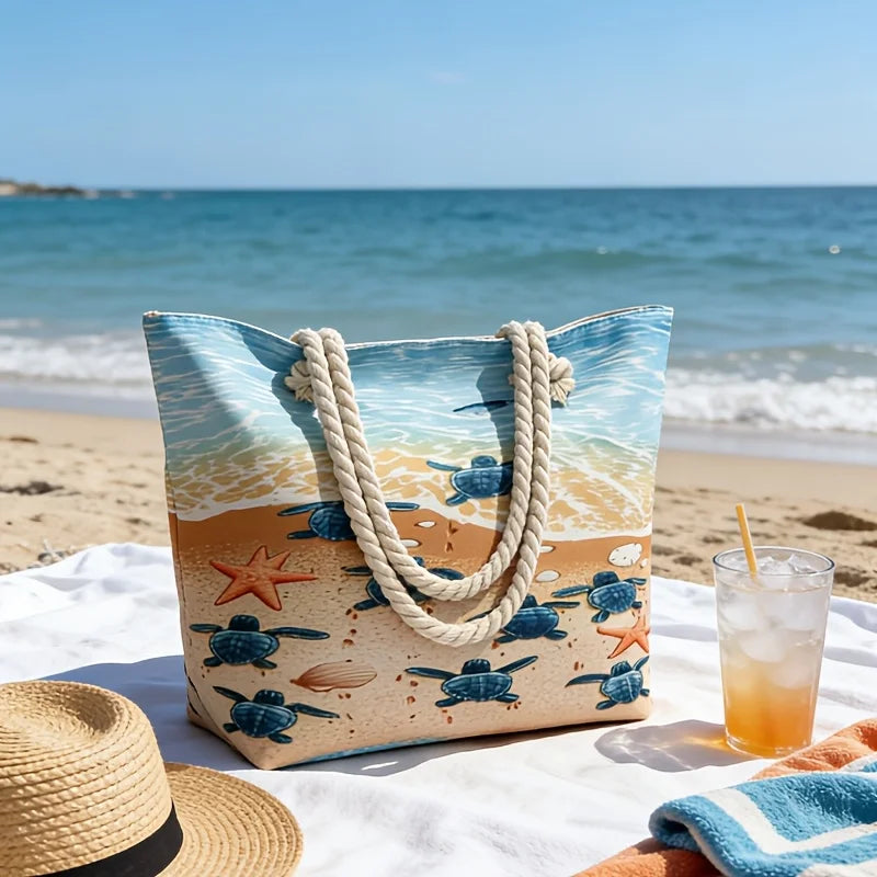 Summer Seaside Tote Bag