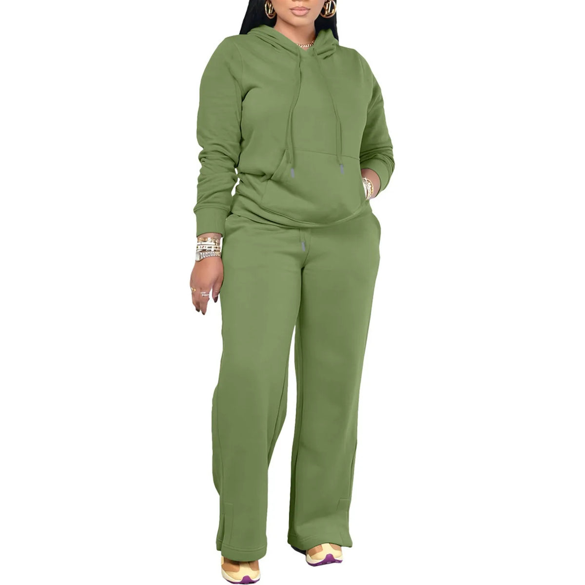 Casual Hoodie Set