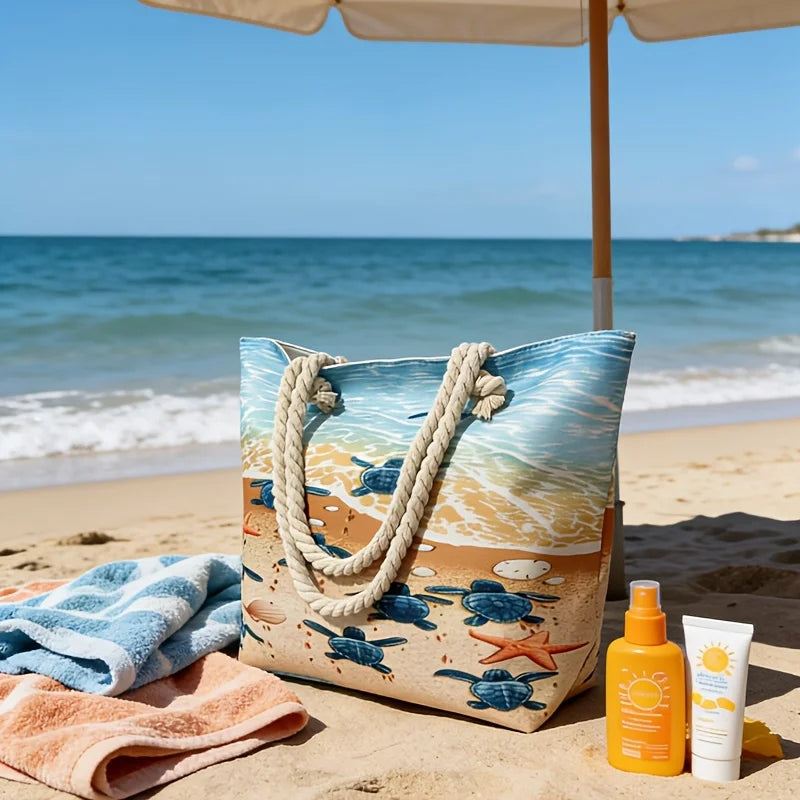 Summer Seaside Tote Bag