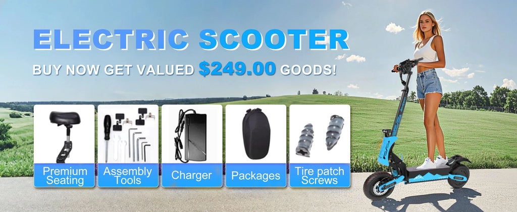 Electric Scooter Dual Motor