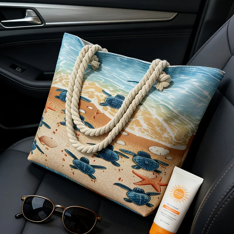 Summer Seaside Tote Bag