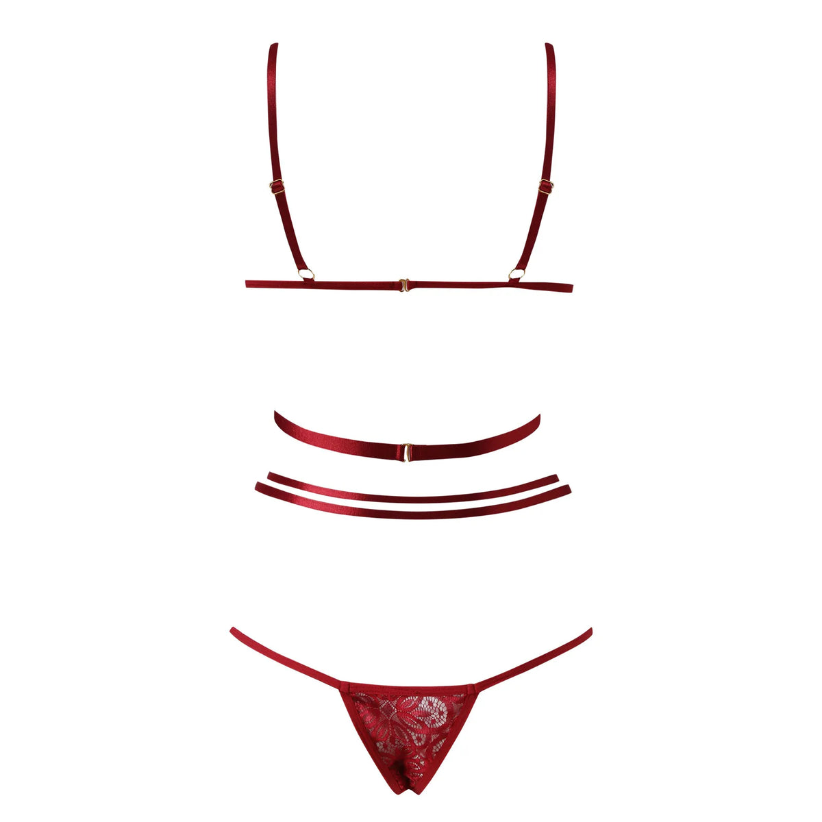 Sexy Perspective Lingerie Set