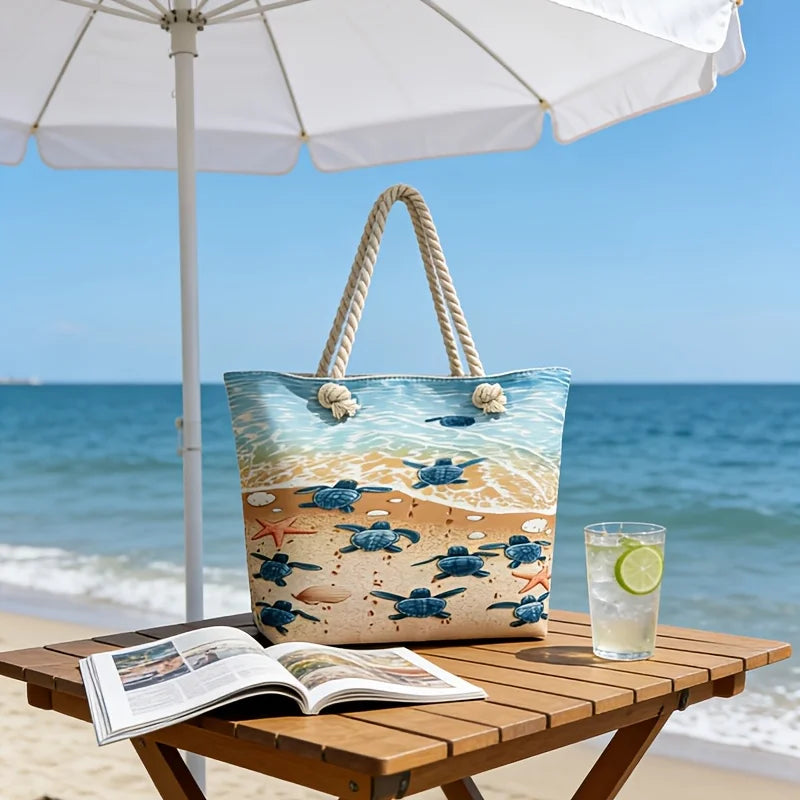 Summer Seaside Tote Bag
