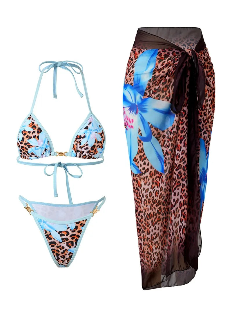 3 Piece Bikini Set