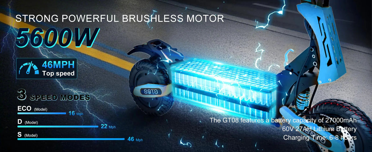 Electric Scooter Dual Motor