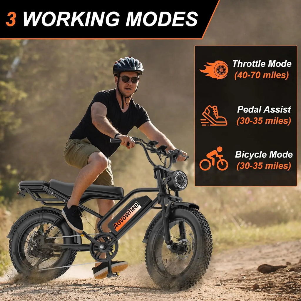 Electric Bike 20" Fat Tire