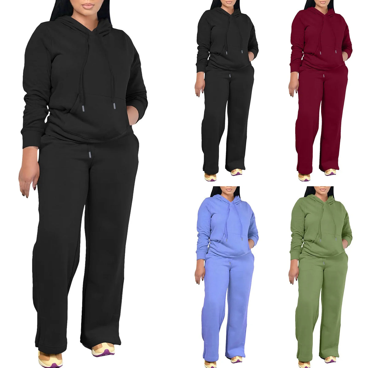 Casual Hoodie Set