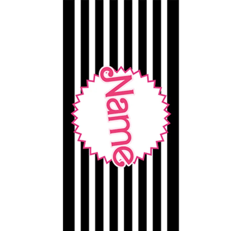 Customized Barbie Beach Towel