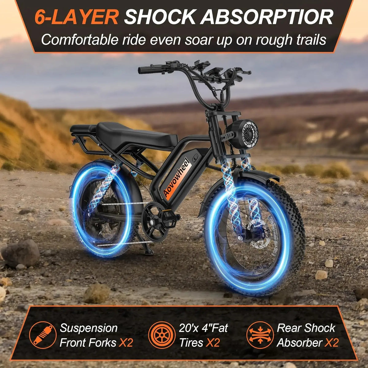 Electric Bike 20" Fat Tire