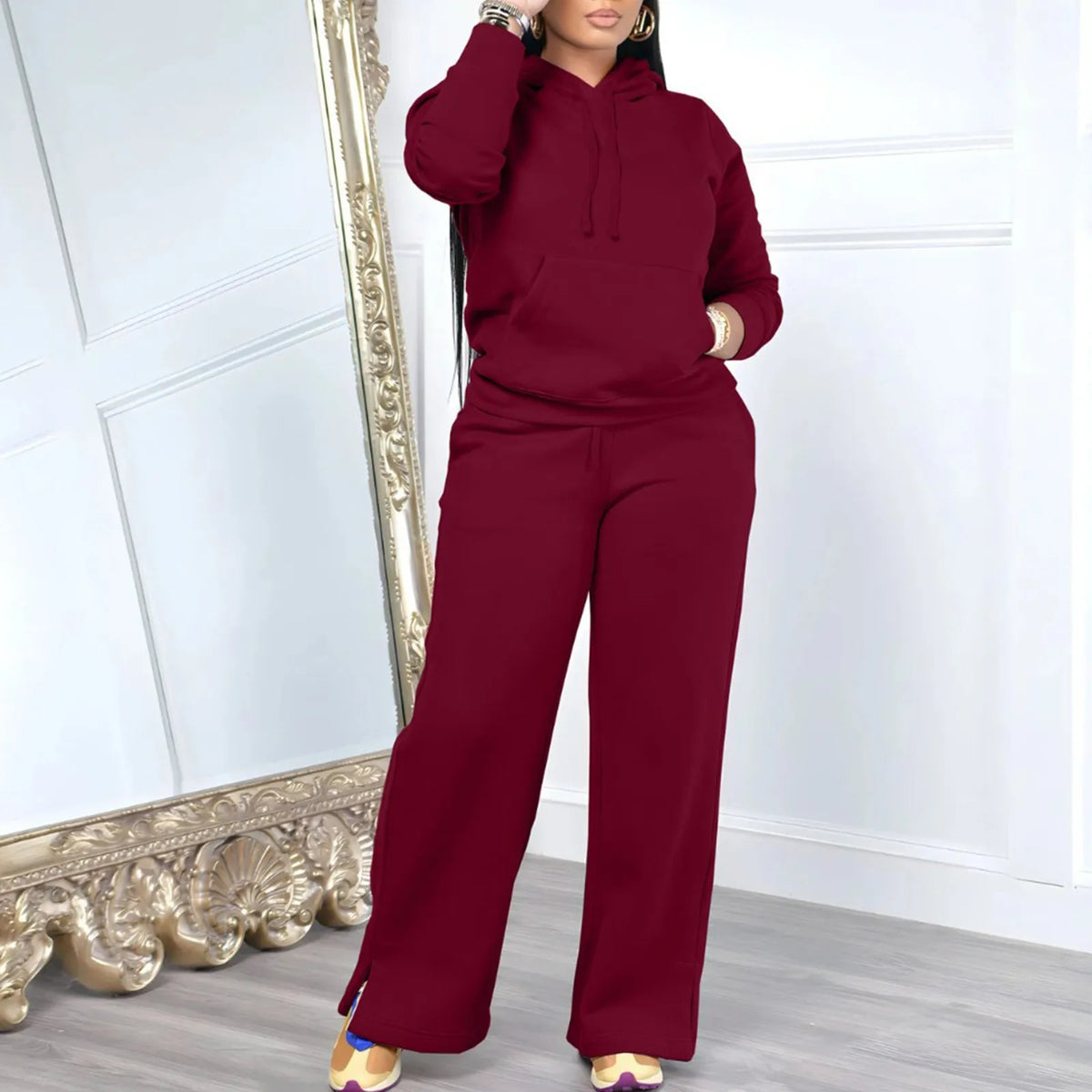 Casual Hoodie Set
