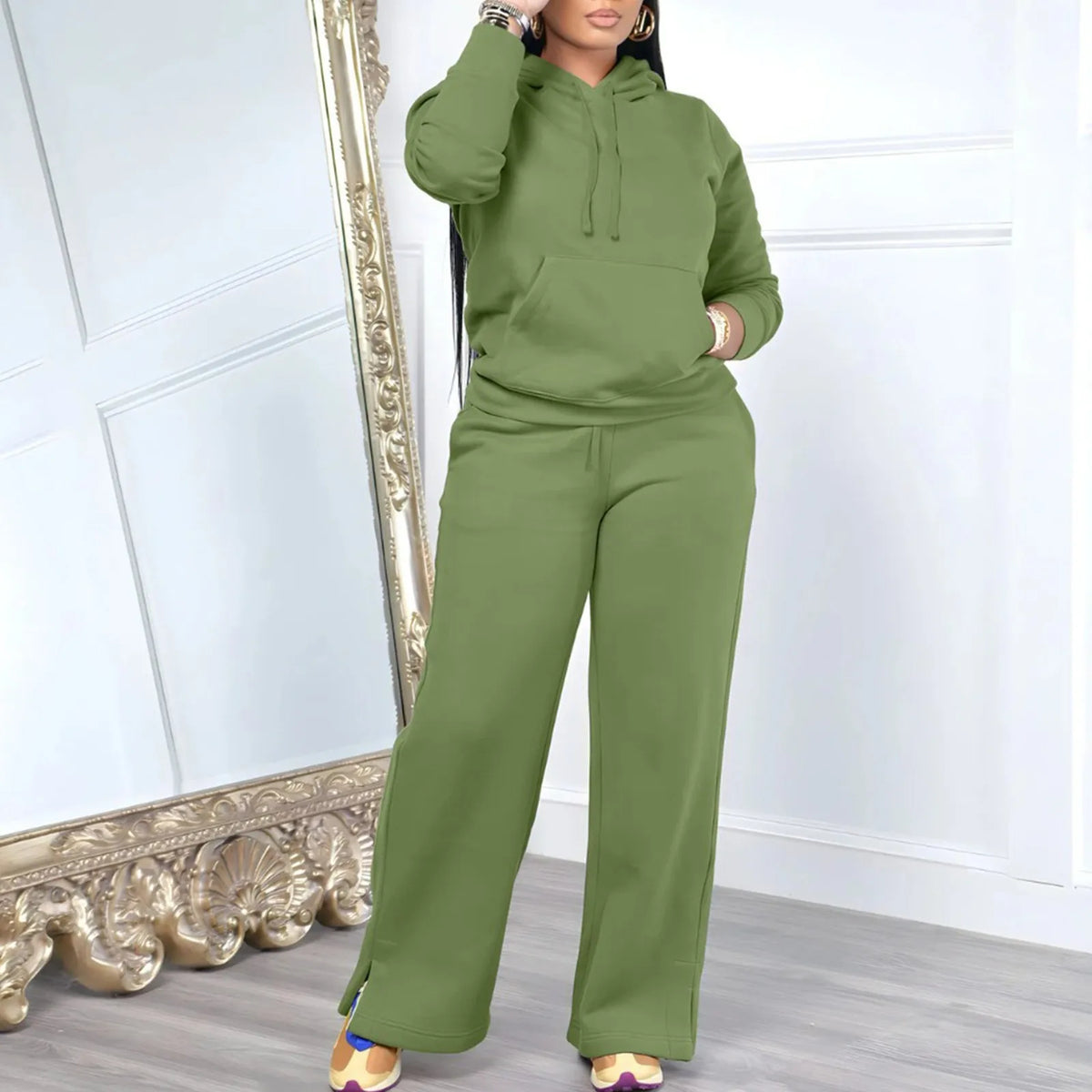 Casual Hoodie Set